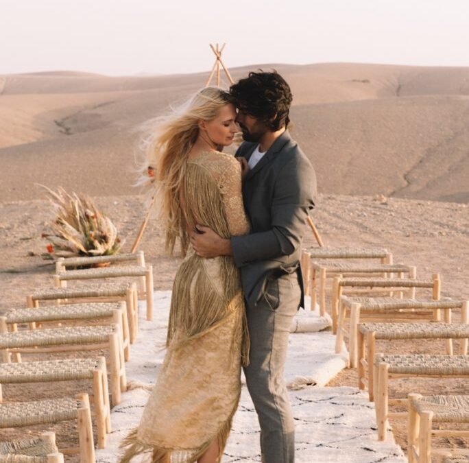Alana and Alex’s Agafay Desert Wedding