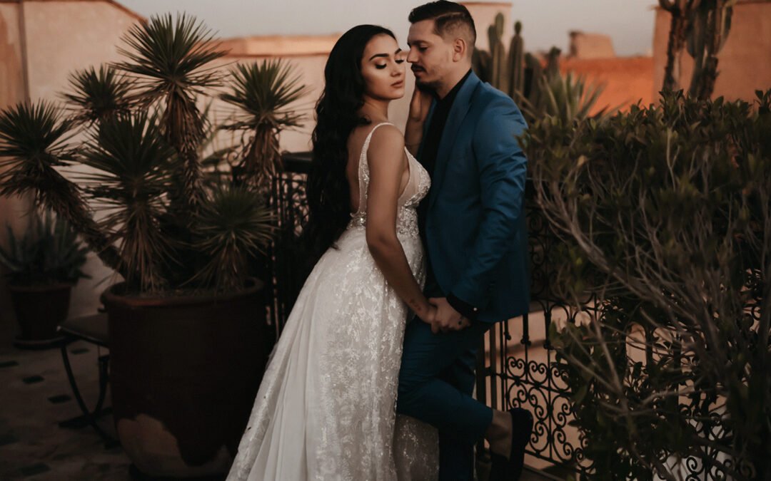 Albanian Elegance Meets Agafay Desert Photography