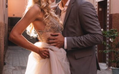 Alana and Alex’s Marrakech Street Elopement Wedding